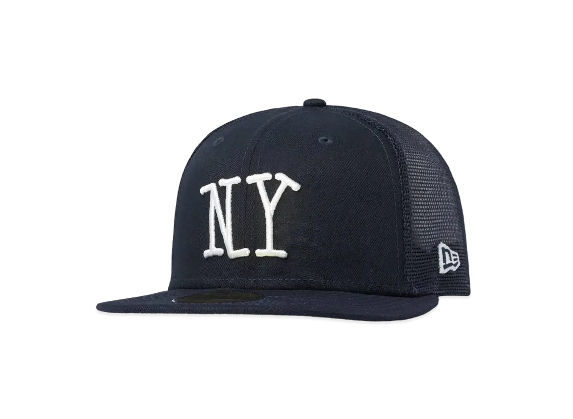 Stussy NY MESH BACK NEW ERA CAP "Navy"