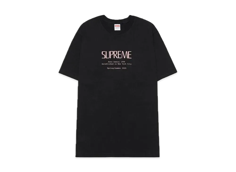 Supreme Anno Domini Tee "Black"