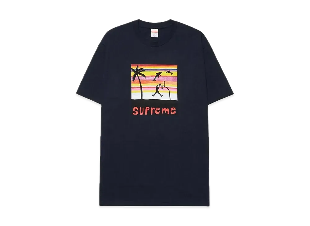 Supreme Dunk Tee "Navy"