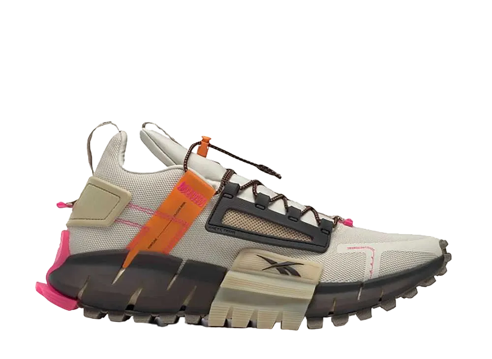 リーボック ジグ キネティカ エッジ "アラバスター/オレンジ ピンク"