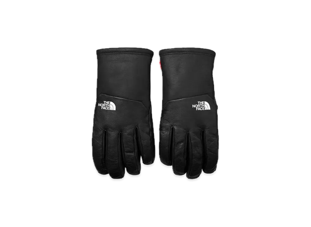 Supreme The North Face Leather Gloves "Black"