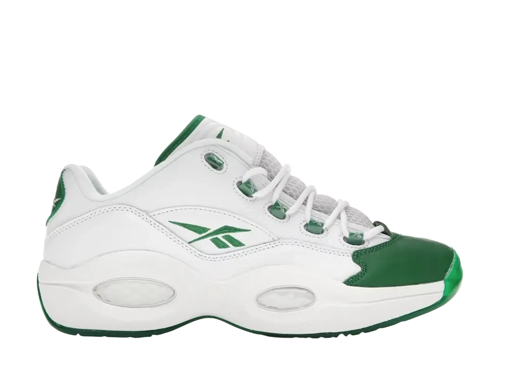 リーボック クエスチョン ロー "グリーン トエ"