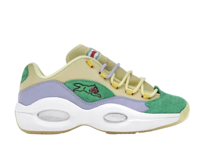 BBC Ice Cream × Reebok Question Low Running Dog "Yellow Green"
