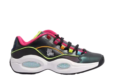 Just Dance × Reebok Question Low "Dark Silver"