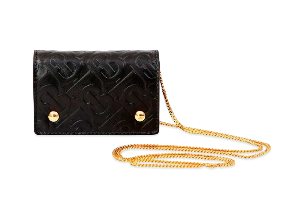 Burberry Chain Wallet "Black"