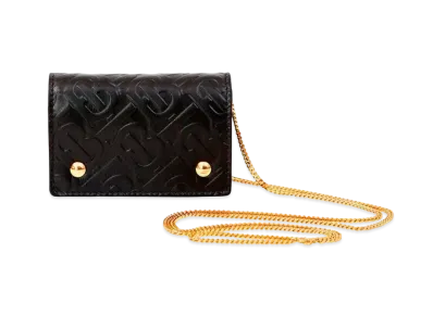 Burberry Chain Wallet "Black"