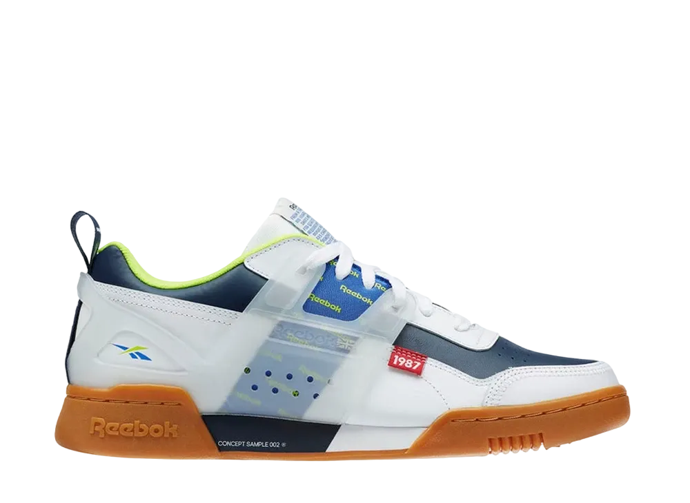 リーボック ワークアウト プラス "アルタード ホワイト ネイビー"