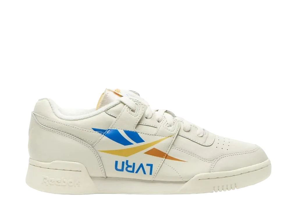 3AM アトランタ × リーボック ワークアウト Lo プラス "チョーク/ブルー イエロー オレンジ"