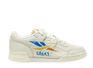 3AM Atlanta × Reebok Workout Lo Plus "Chalk/Blue-Yellow-Orange"