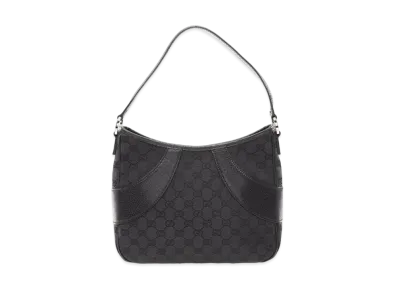 GUCCI GG Canvas One Shoulder Bag "Black"