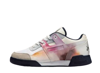 Artists for Humanity × Reebok Workout Plus "White/Solid Grey-Stone Wash"
