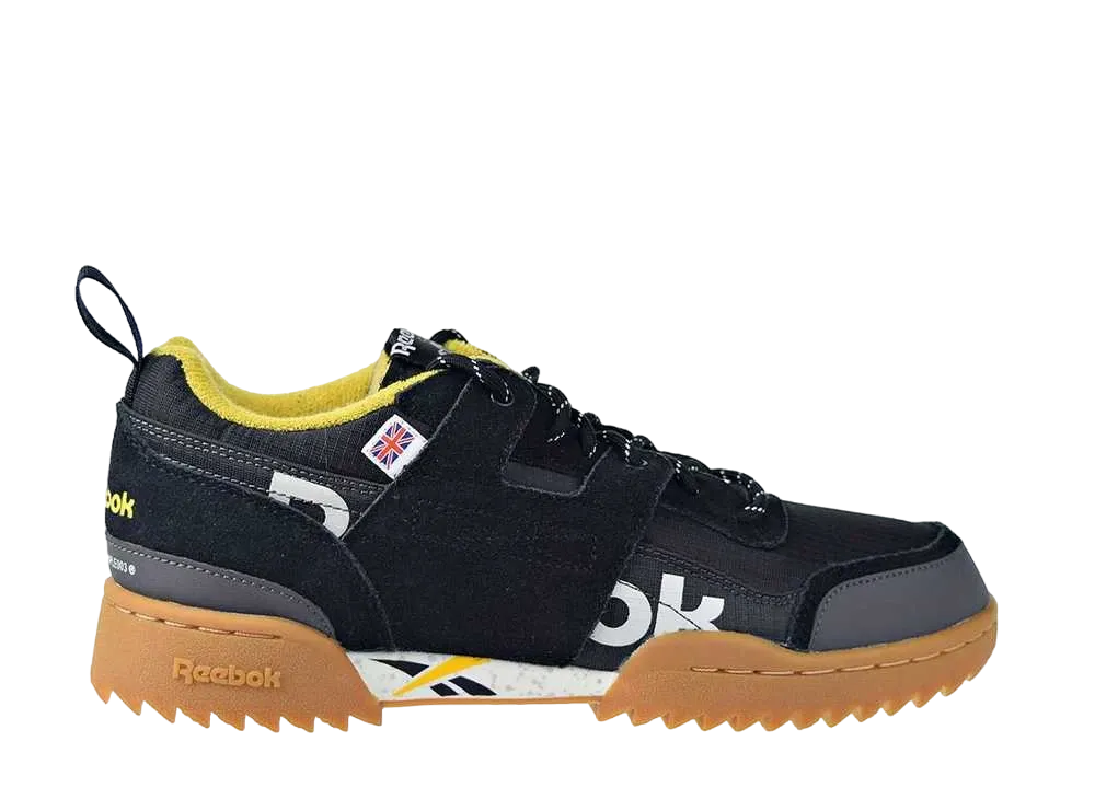 リーボック ワークアウトプラス リプル "アルタード ブラック フィアス ゴールド"