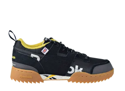 Reebok Workout Plus Ripple "Altered Black Fierce Gold"