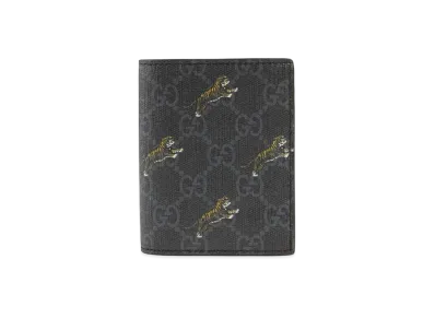 GUCCI GG Supreme Tiger Print Coin Wallet