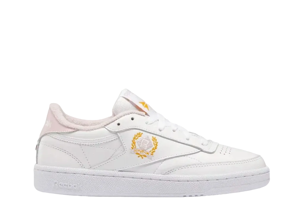 リーボック ウィメンズ クラブC 85 "ホワイト ピンク リース"