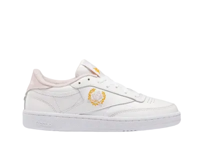 Reebok Women's Club C 85 "White Pink Wreath"
