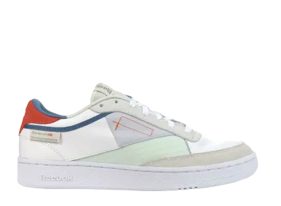 Reebok Club C Inside Out "White Red Blue"