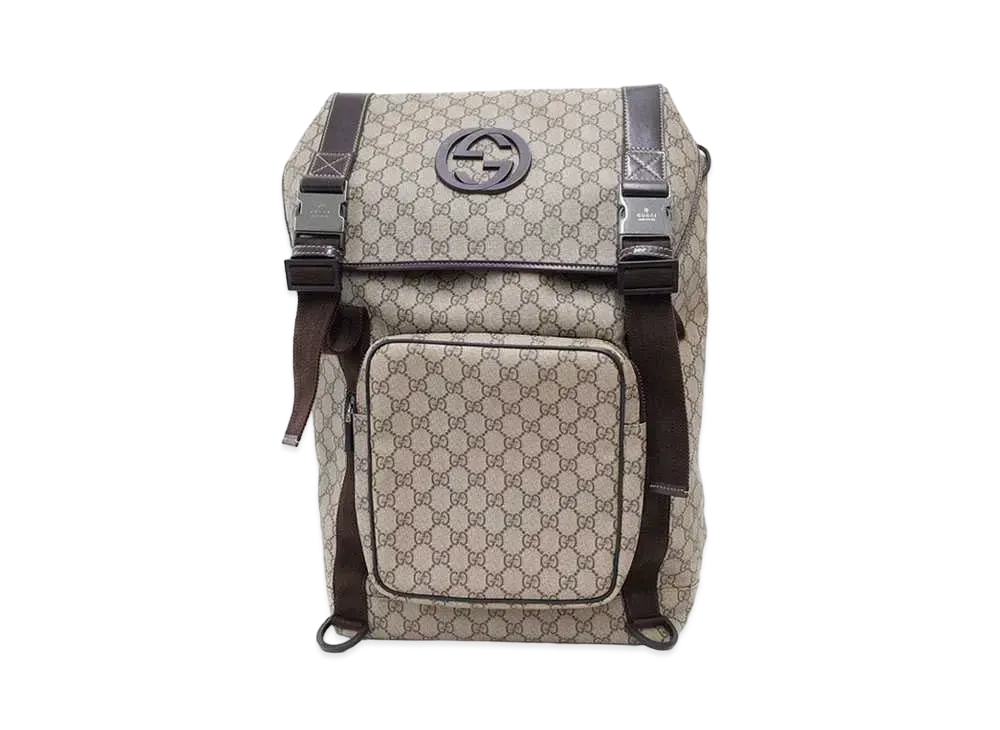 グッチ GGスプリーム インターロッキングG バックパック 