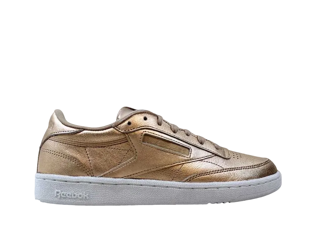 リーボック ウィメンズ クラブC 85 メルティド メタル"パール メタリック"