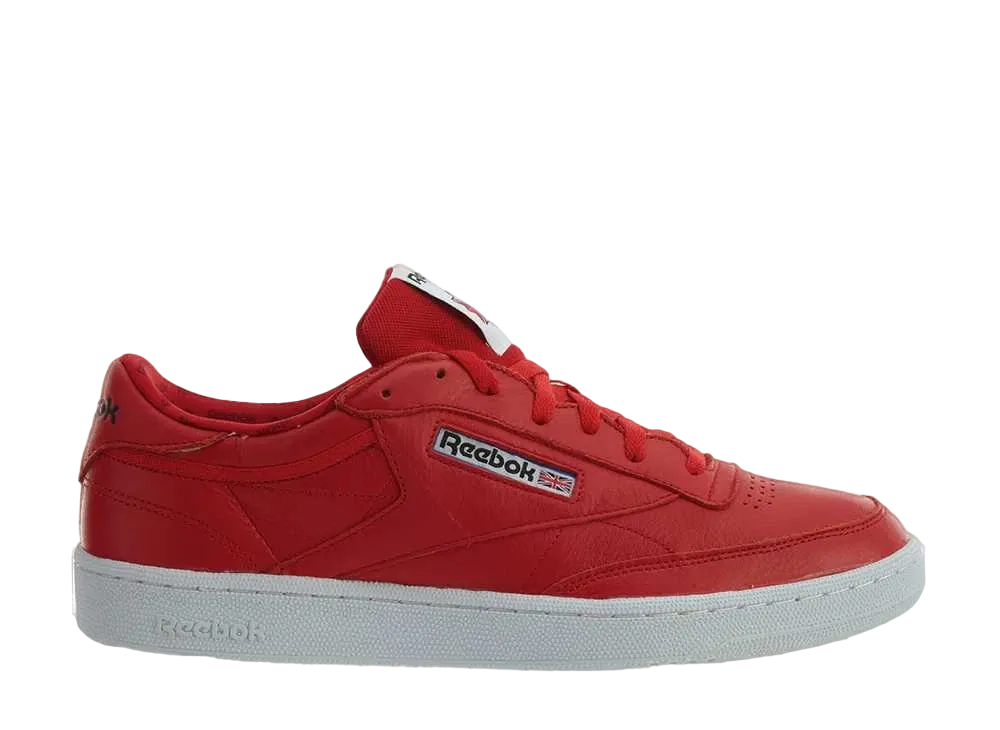 リーボック クラブC 85 ソー プライマル "レッド ホワイト ブラック"