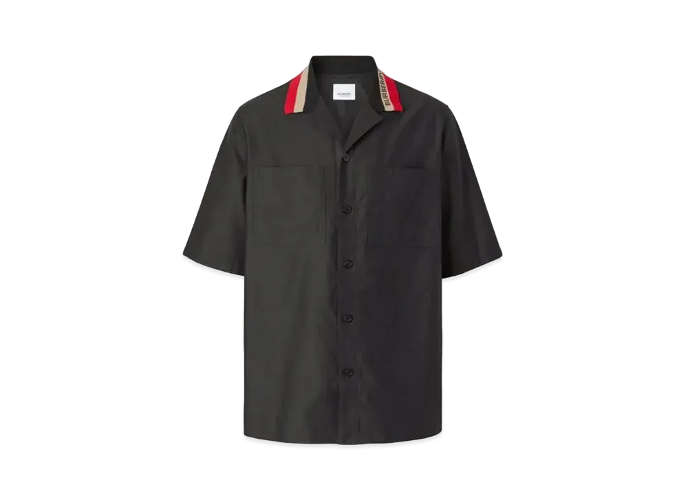 Burberry Short Sleeve Logo Detail Shirt "Black"