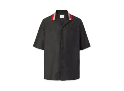 Burberry Short Sleeve Logo Detail Shirt "Black"
