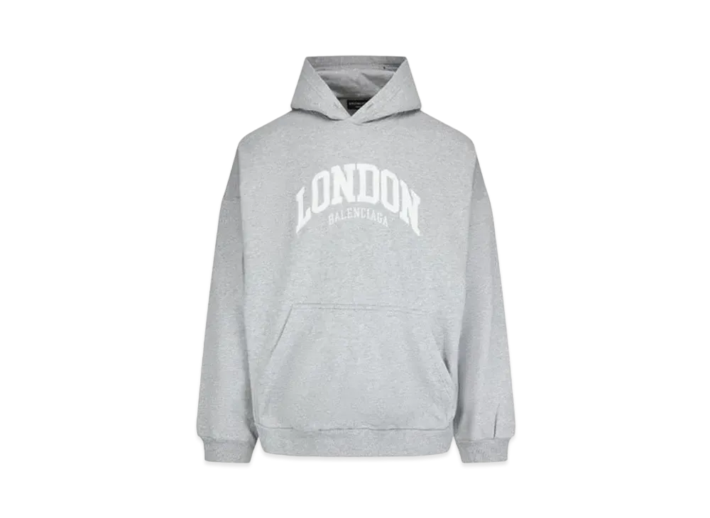 BALENCIAGA Cities London Hoodie "Grey"