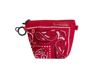 PEACEMINUSONE PMO BANDANA POUCH #1 "Red" / G-DRAGON