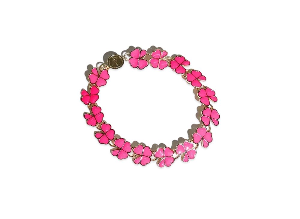 PEACEMINUSONE PMO CLOVER BRACELET "Pink" / G-DRAGON