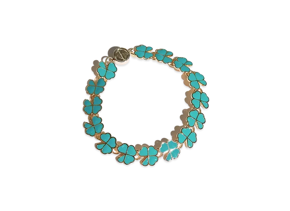 PEACEMINUSONE PMO CLOVER BRACELET "Mint" / G-DRAGON