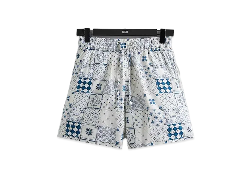 キス アズレージョ タイルズ アクティブ ショーツ "サンドリフト" 