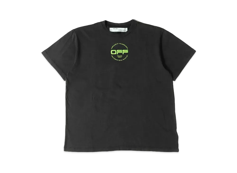 OFF-WHITE Hand Logo S/S Over Tee "Black"