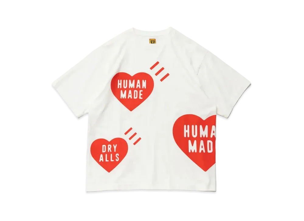 HUMAN MADE BIG HEART T-SHIRT "Red"
