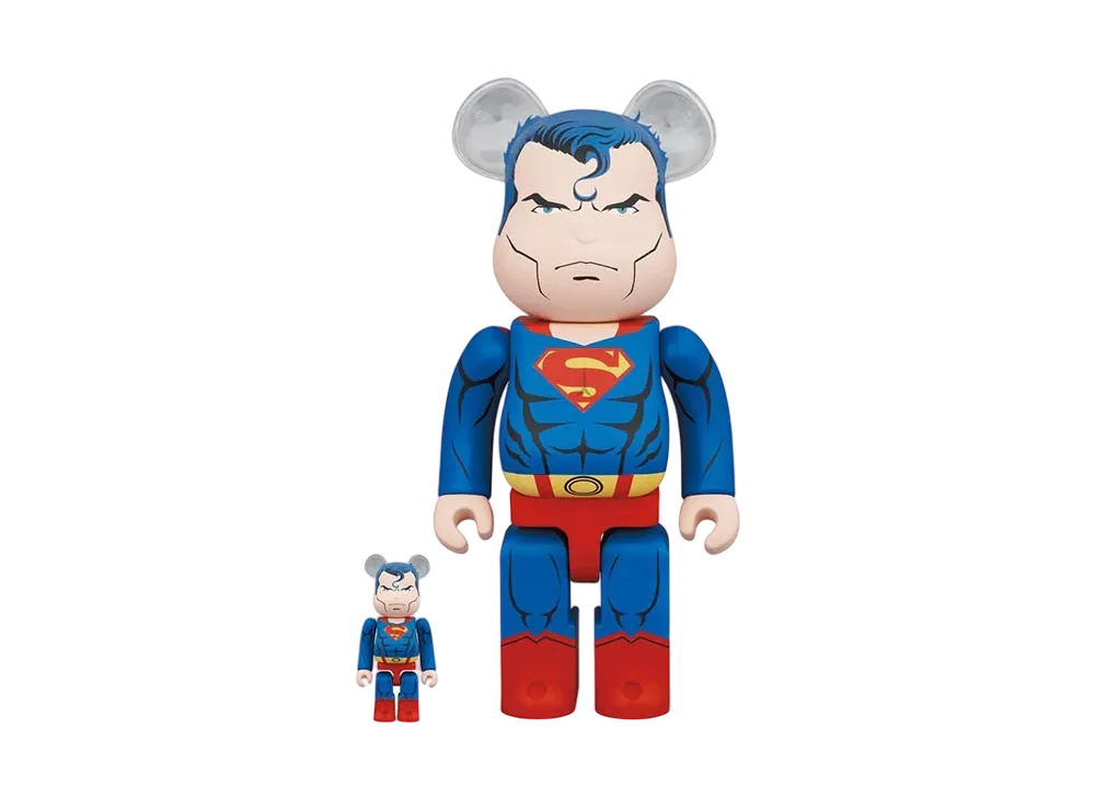 Bearbrick SUPERMAN (BATMAN: HUSH Ver.) 100% & 400%