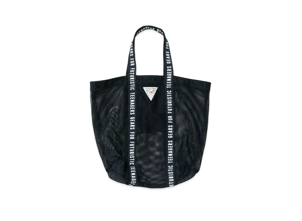 HUMAN MADE MESH TOTE BAG "Navy"