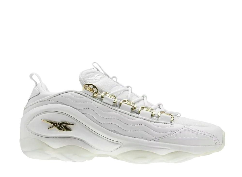 リーボック ディーエムエックス ラン 10 AFF "ホワイト スリーク メタリック ゴールド"