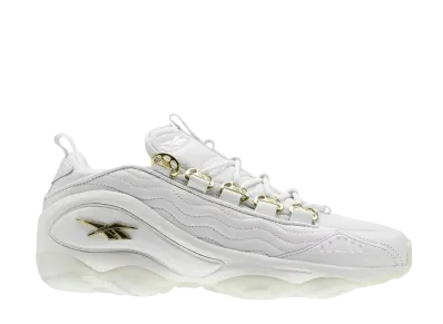 リーボック ディーエムエックス ラン 10 AFF "ホワイト スリーク メタリック ゴールド"