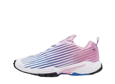 リーボック ウィメンズ ディーエムエックス スリル "ジャスミン ピンク/ブルー ブラスト"