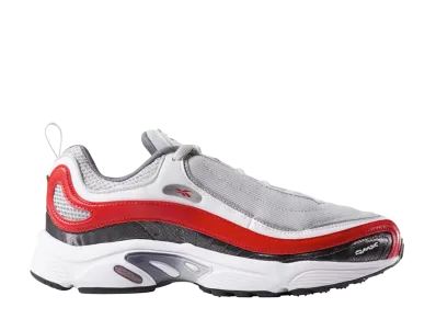 リーボック デイトナ ディーエムエックス "スカル グレイ シャーク レッド"