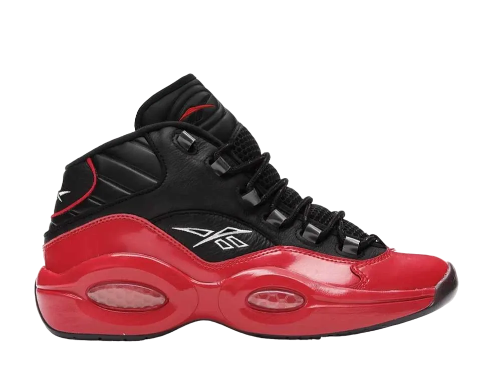 Reebok Question Mid 76ers Bred "Black"