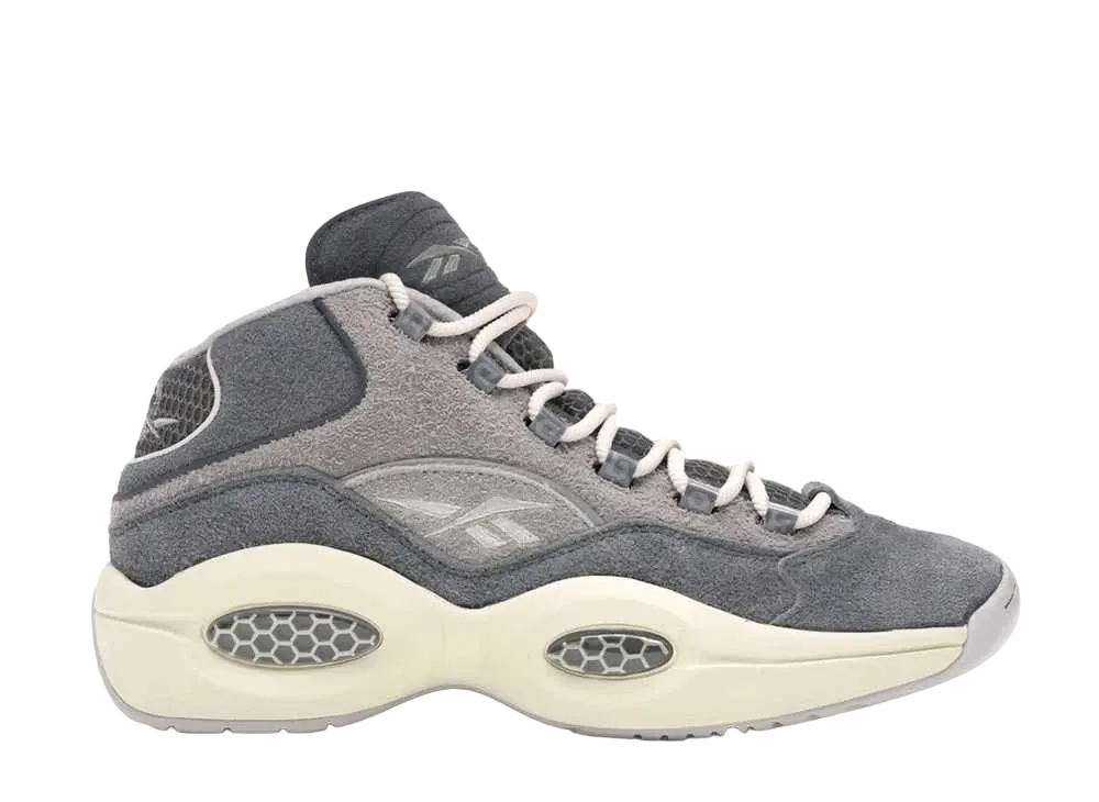 Reebok Question Mid "Grey Suede"