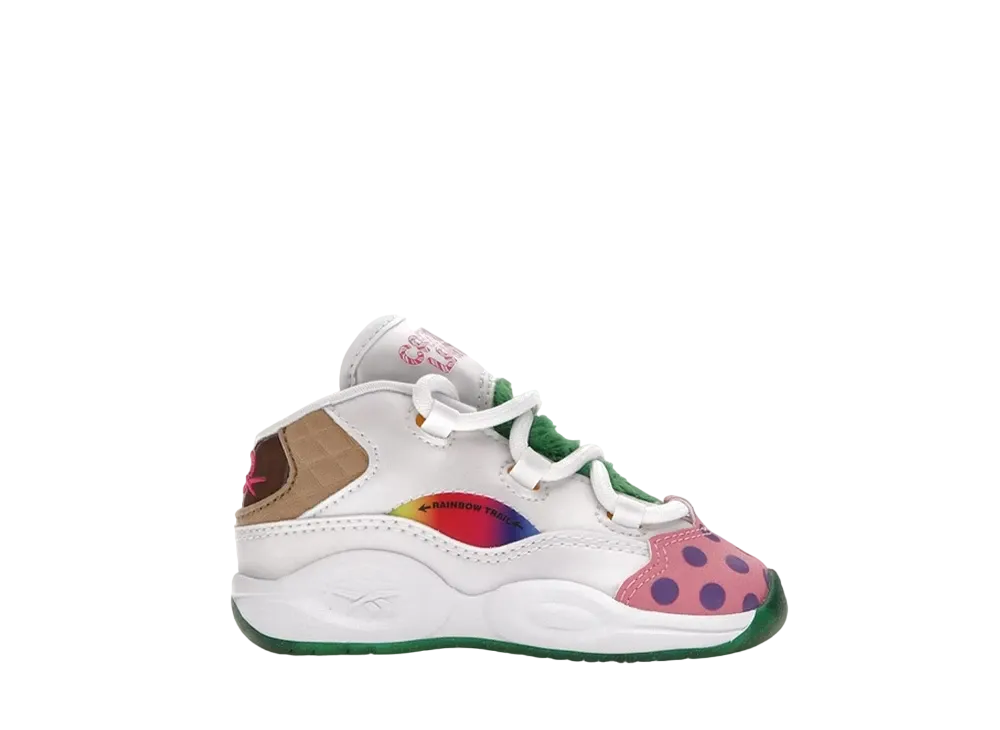 Candy Land × Reebok TD Question Mid "White"