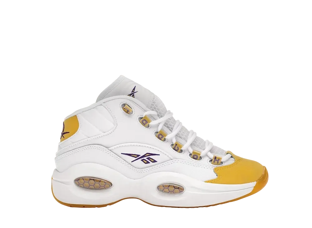 Reebok GS Question Mid "Yellow Toe"