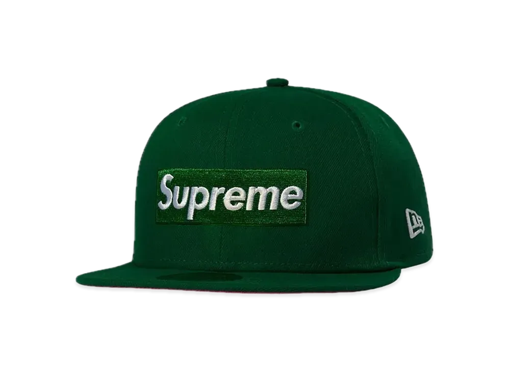 Supreme No Comp Box Logo New Era "Green"