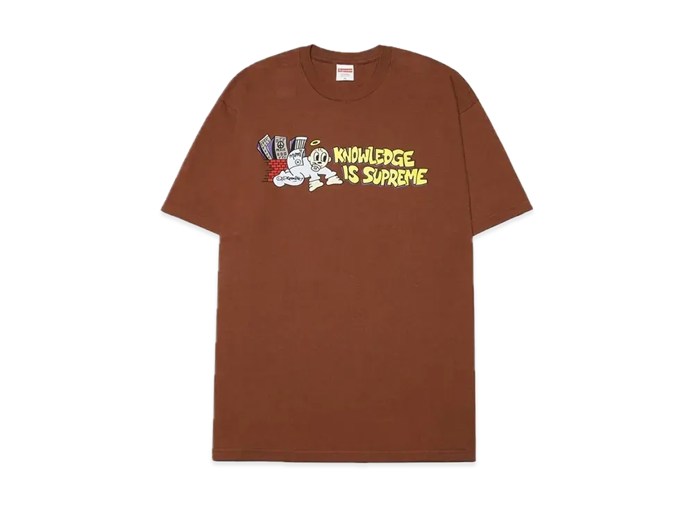 Supreme Knowledge Tee "Brown"