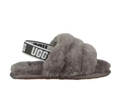 UGG Fluff Yeah Slide "Charcoal"
