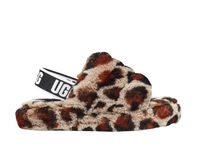 UGG Fluff Yeah Slide "Leopard"