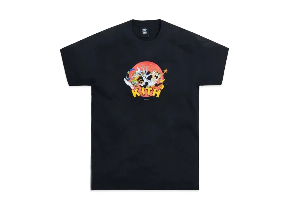 Kith x Looney Tunes That's All Folks Tee "Black"