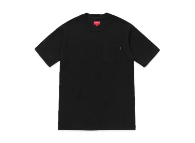Supreme S/S Pocket Tee "Black"(18FW)