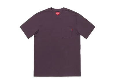 Supreme S/S Pocket Tee "Plum"(18FW)